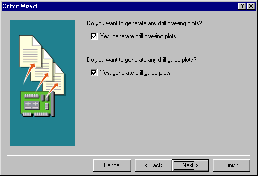 按下右方Menu钮，点选Used On也就是使用过的板层