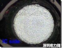 红墨水染红测试分析-IC面，允收